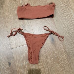 PacSun Terracotta Bikini Set